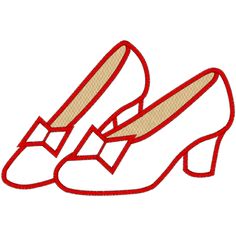 Dorothy shoes clipart