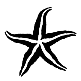 Starfish Stencil | Free Stencil Gallery