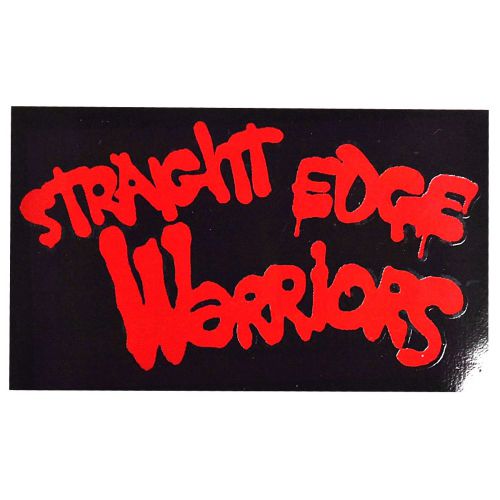 Straight Edge Warriors - logo, 1,99 €
