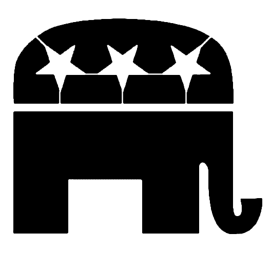 Republican Logo Stencil | SP Stencils