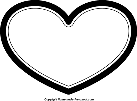 485 views Black And White Heart Clipart - Tumundografico