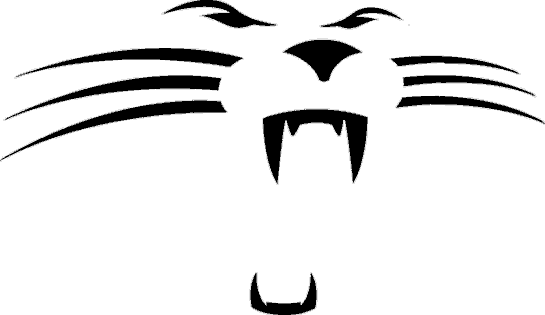 Panther Logo Face Clipart