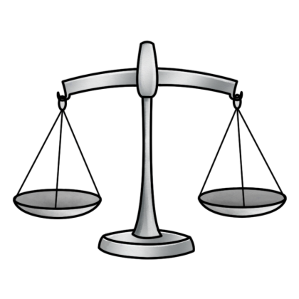 Balance Scale Clipart In A Balancing Scale