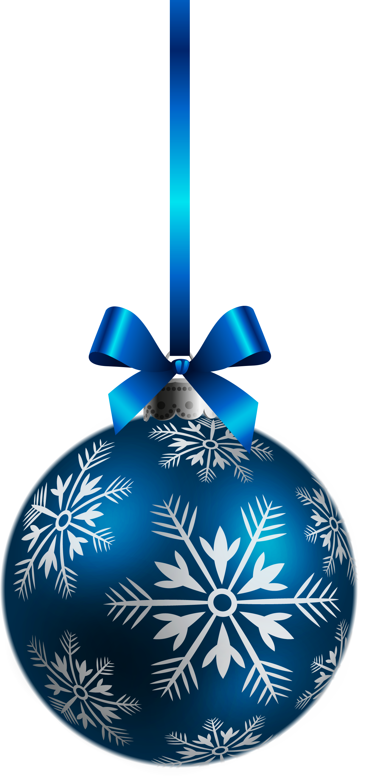 Blue Christmas Decorations - ClipArt Best