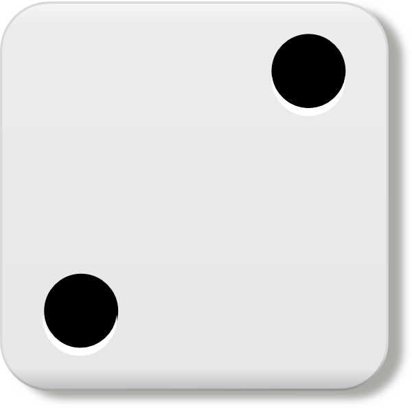 Two dice clipart
