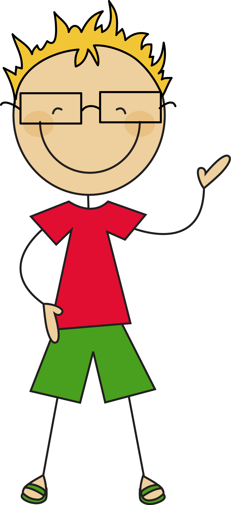 Stick Figure Boy Clipart Best