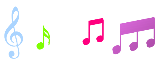 Music notes clipart download