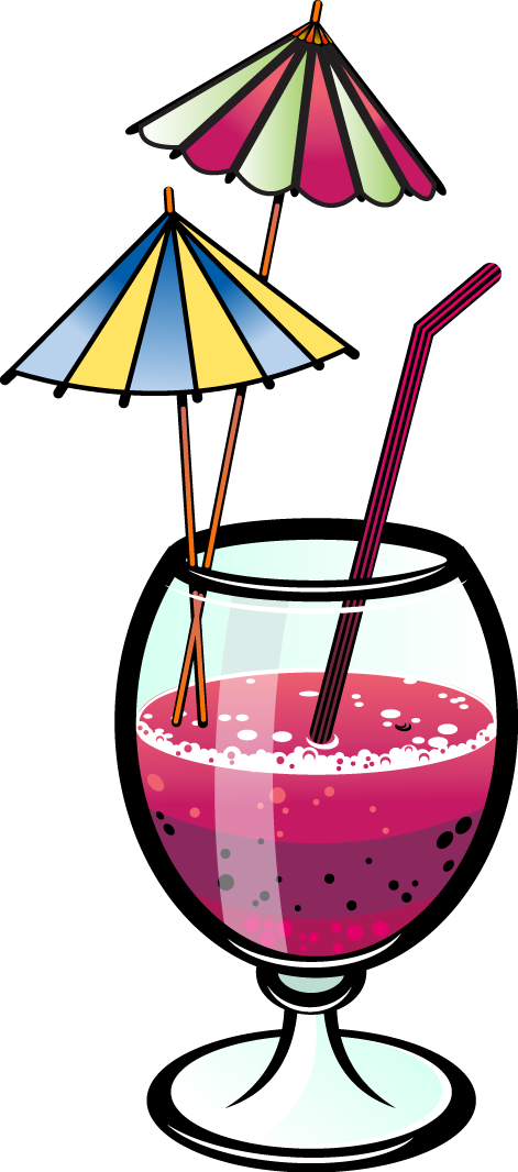 Summer Food And Drinks Clipart