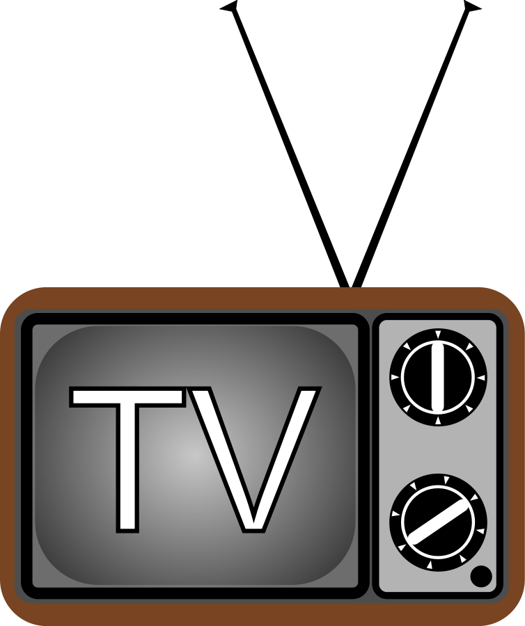 television,TV Clipart, vector clip art online, royalty free design ...