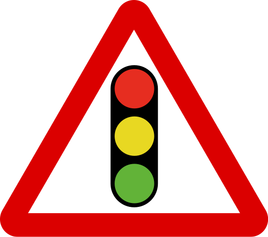 Singapore Road Signs - Warning Sign - Traffic Signals.svg ...