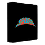 Superman, Logo with letters Vinyl Binders from Zazzle.