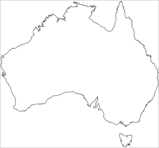 Australia Maps, Map of Australia, Political, Railway, Australia ...