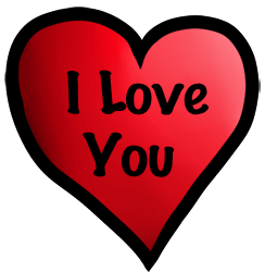 Free Heart Clipart Valentine I love you Heart, Echo's Free Heart ...