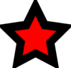 Red Star P3 - vector clip art online, royalty free & public domain