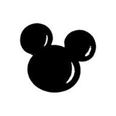 Mickey mouse head clipart