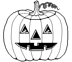 Free Black And White Halloween Clipart - Public Domain Halloween ...