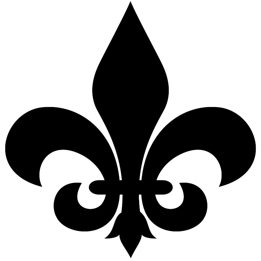 Printable Fleur De Lis Stencil - ClipArt Best