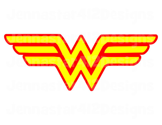 Super Hero Logo Wonder Woman DIY Printable by JennaStar412Designs