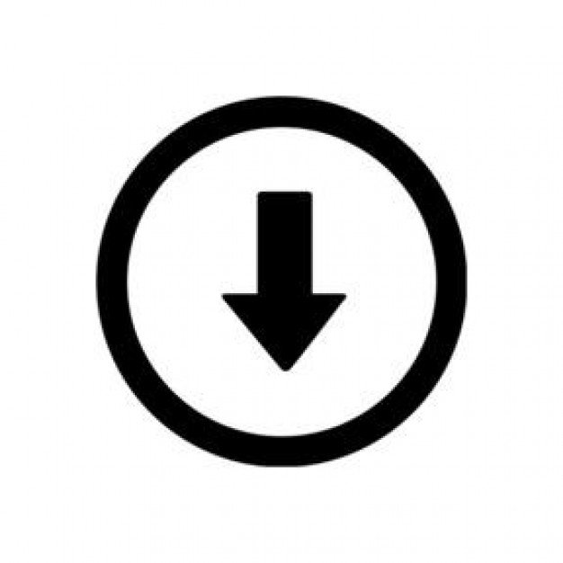 Download, arrow pointing down - Icon | Download free Icons