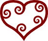 Heart Symbol clip art - vector clip art online, royalty free ...