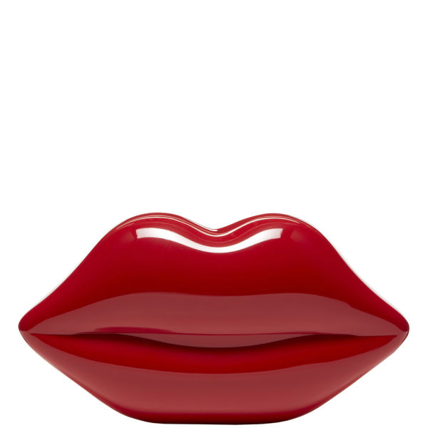 Lulu Guinness Red Lips Perspex Clutch - Red Womens Accessories ...