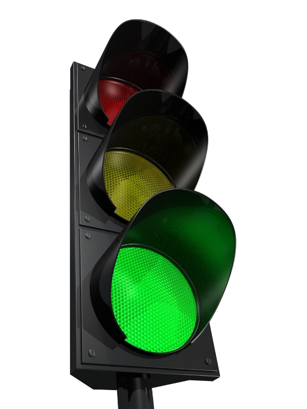 clipart traffic light green - photo #42