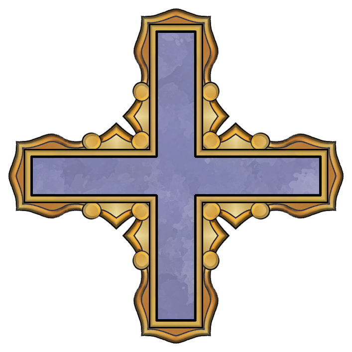 ArtbyJean - Easter Clip Art: Two Greek Crosses in Wedgewood Blue ...