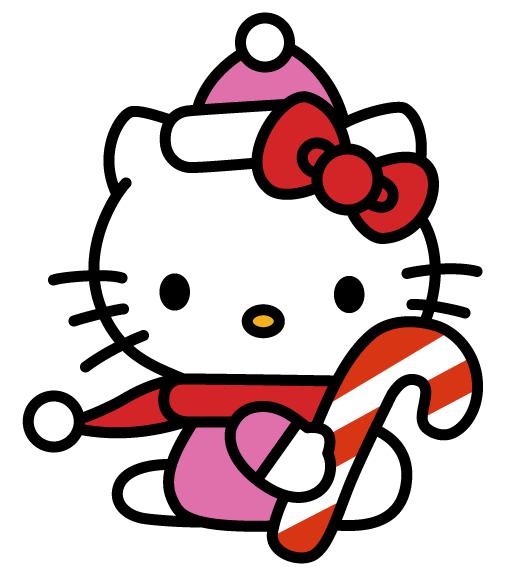 Free Christmas Vector Clipart: Hello Kitty 3 | Tuts King
