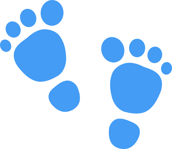 clip art of footprints