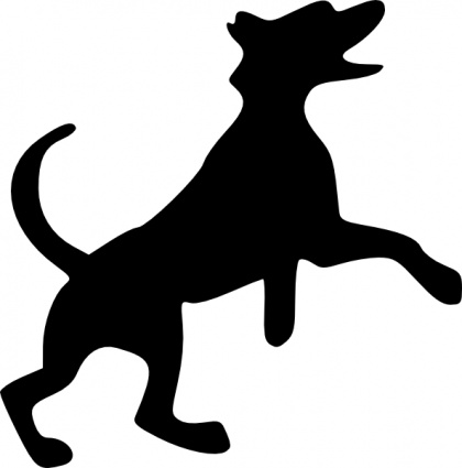 Jumping Dog clip art - Download free Other vectors
