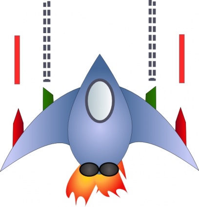 Space Ship clip art vector, free vector images