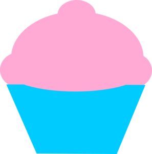 Cupcake Pink clip art - vector clip art online, royalty free ...