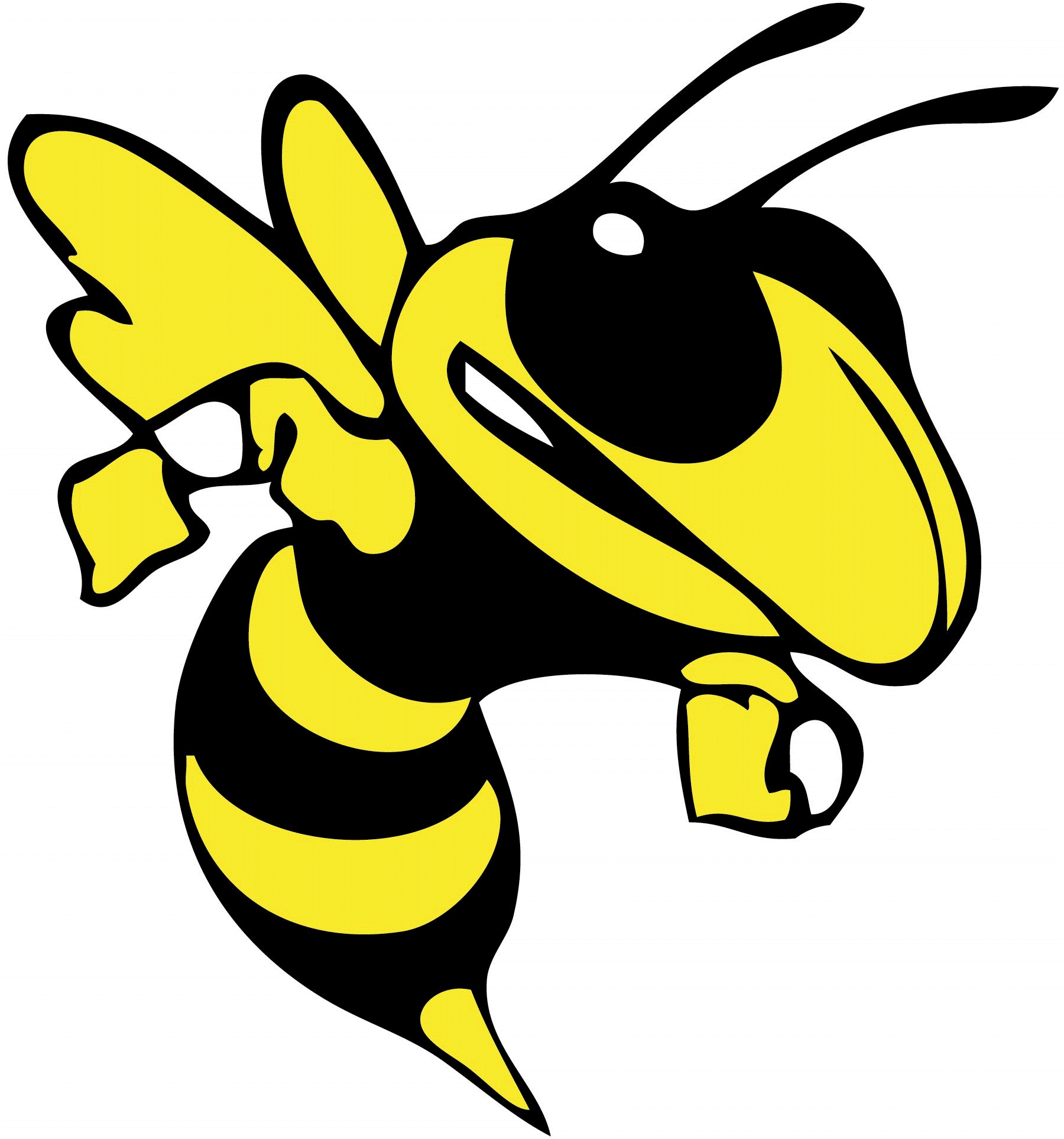 Hornet logo clipart 3