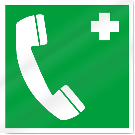 Emergency Telephone Symbol Safety Signs | SignsToYou.com