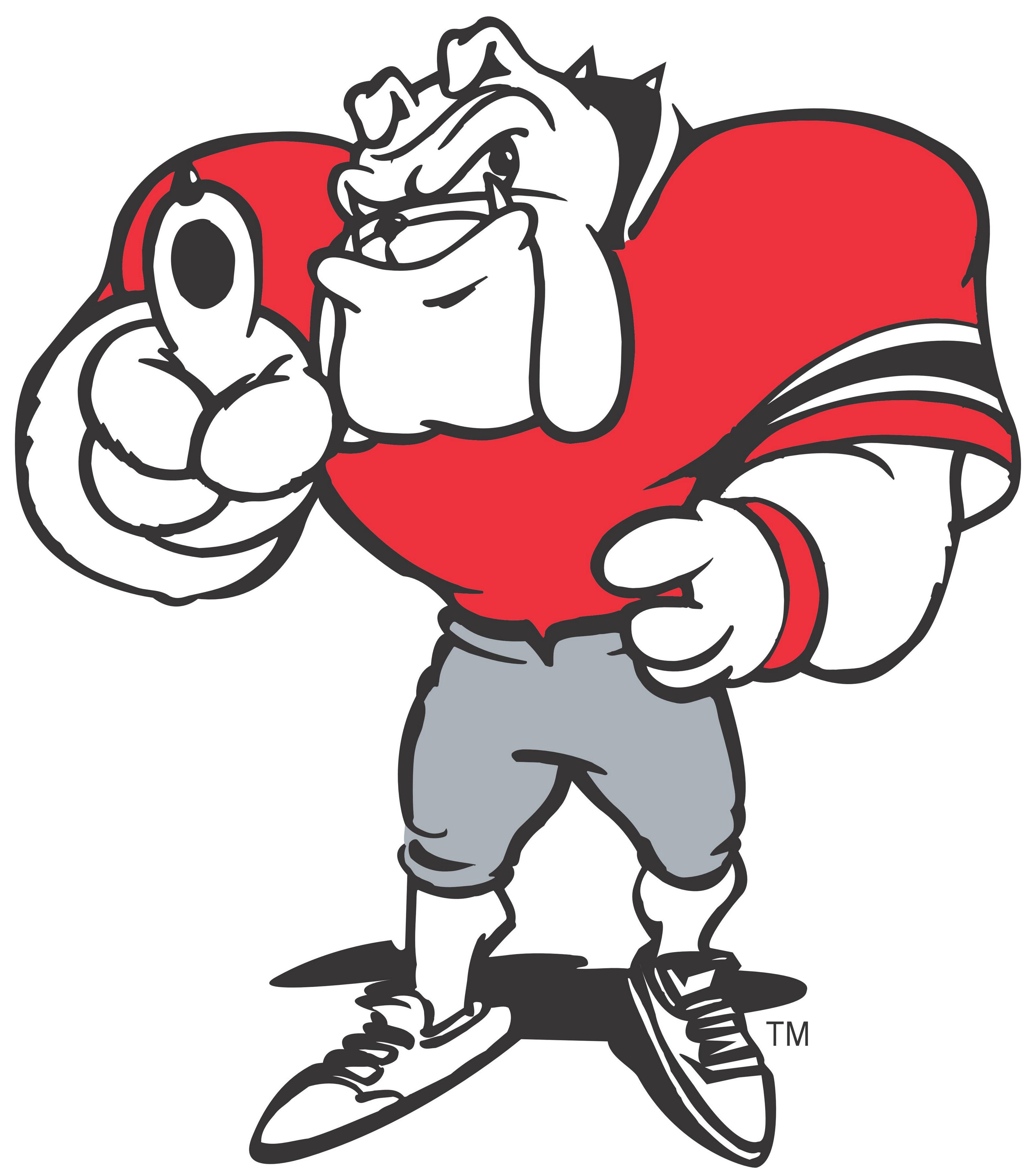 Free georgia bulldog clipart