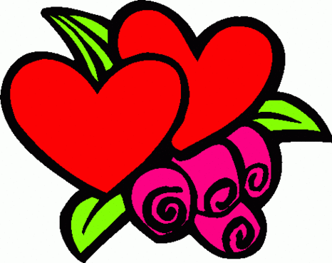 Pencil Drawings Of Hearts And Roses Clipart - Free to use Clip Art ...