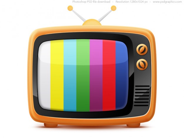 Retro TV icon (PSD) PSD file | Free Download