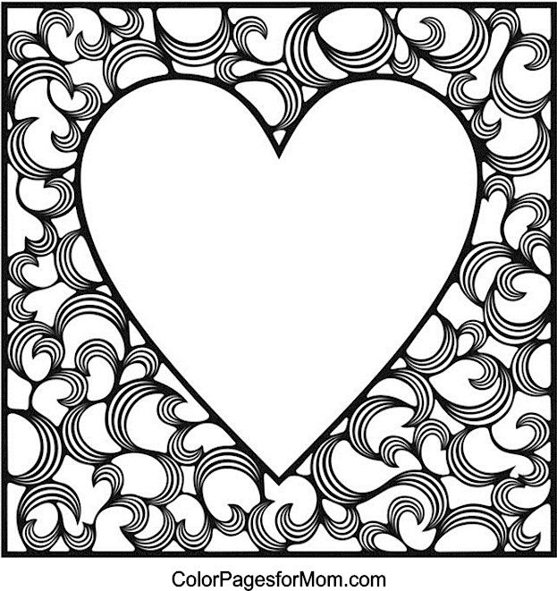1000+ images about â?â?¥Adult Colouring~Hearts~Love ~Zentangles ...