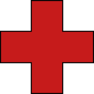 Red cross clipart