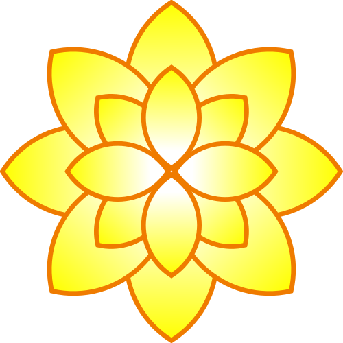 Yellow Flower Clipart - Tumundografico