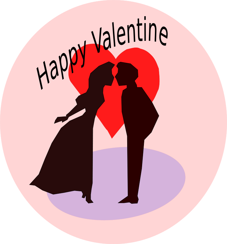 Clipart cartoon valentines day