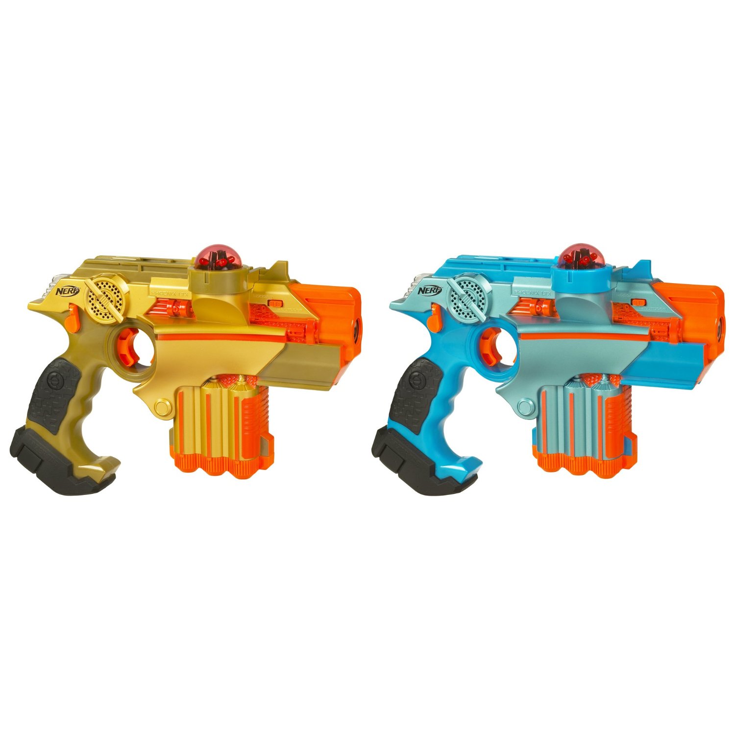 Amazon.com: Nerf Lazer Tag Phoenix LTX Tagger 2-Pack: Toys & Games