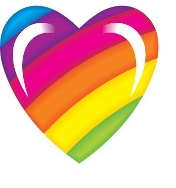 Rainbow Heart Clip Art – Clipart Free Download