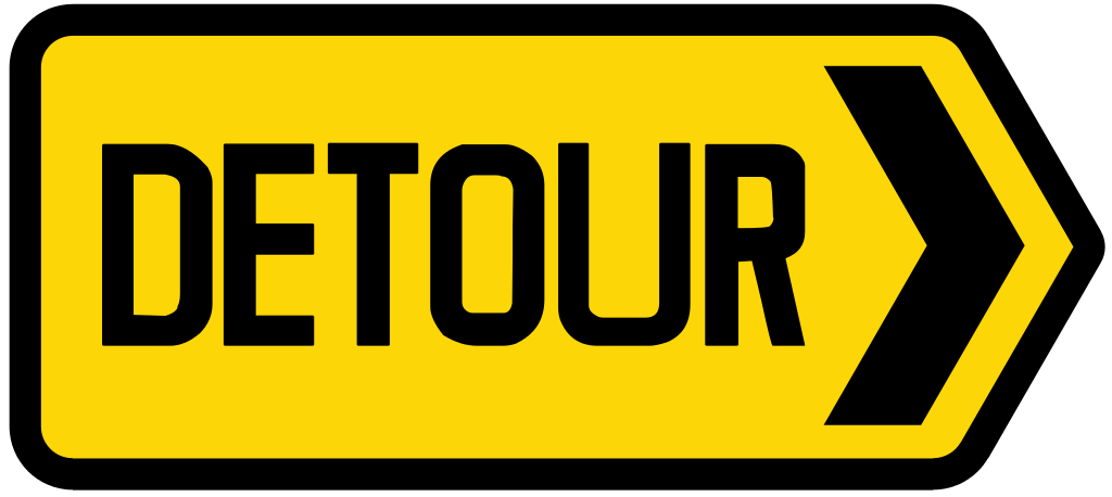 Filesingapore Road Signs Temporary Sign Detoursvg Clipart