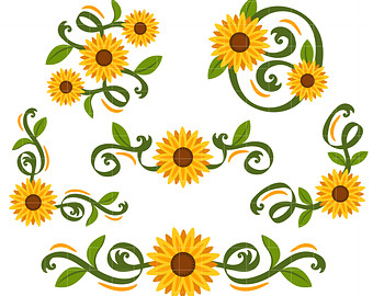 Border Clipart Sunflower Border Clipart Gallery ~ Free Clipart Images