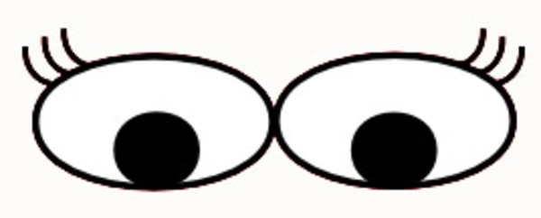 Eye Cartoons Only Clipart