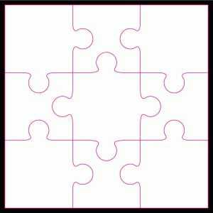 Puzzle Piece Template | Puzzle Of ...