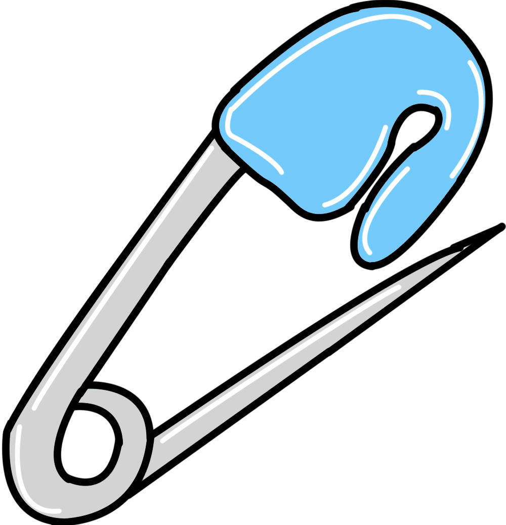 Safety Pin Clipart - ClipArt Best - ClipArt Best