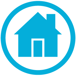 Icon Home Blue - ClipArt Best