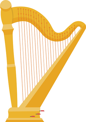 Harp Clip Art, Vector Images & Illustrations